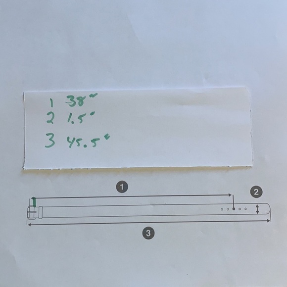 Ben Sherman Men's Brown Leather Belt 38 - Picture 9 of 9